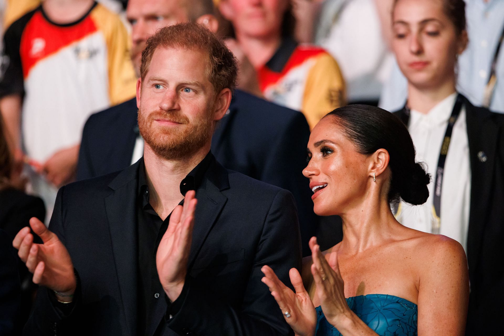 Prince Harry and Meghan Markle: Image via Getty Images
